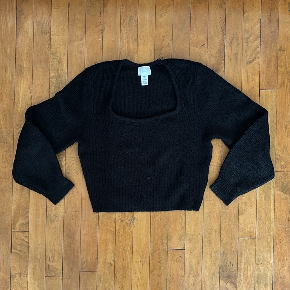 H&M Square Neck Sweater M